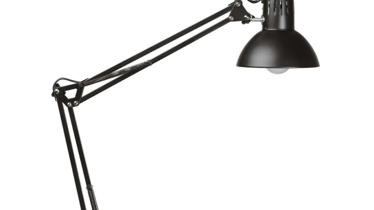 Moderne Arbeitsplatzbeleuchtung: Verstellbare Metallschreibtischlampe